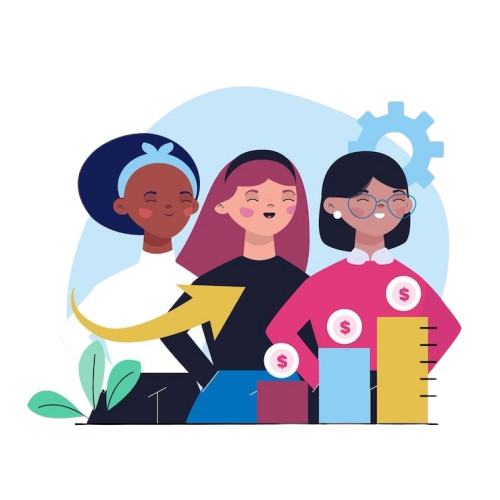 flat hand drawn confident female entrepreneurs illustration 23 2148869249 removebg preview