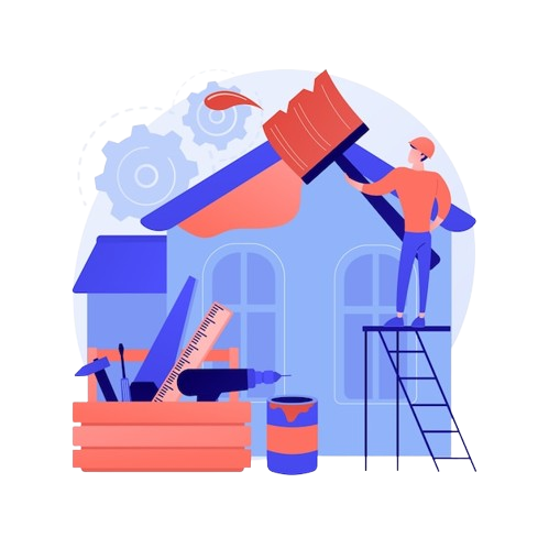 house renovation abstract concept