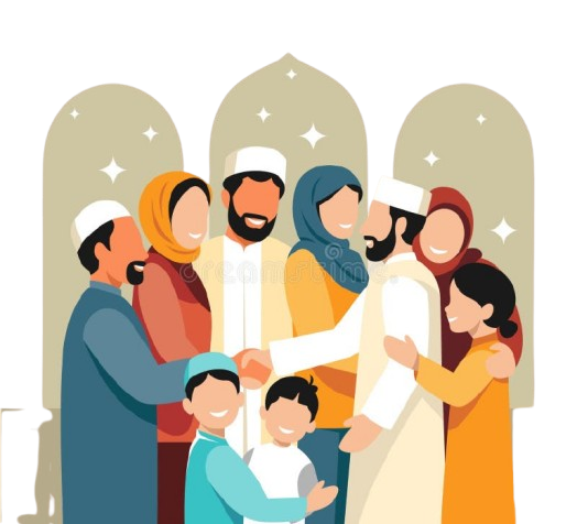 muslim community gathering greeting each other eid celebration gathering community greeting celebration muslim 461233541 removebg preview (1)
