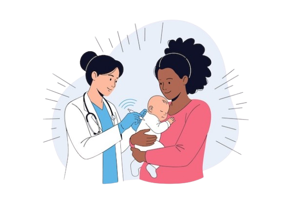 vaccination baby by doctor with its mother 974539 112905 removebg preview