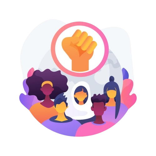 youth empowerment abstract concept vector illustration children young people take